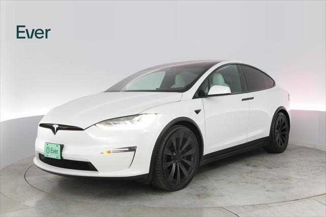 used 2022 Tesla Model X car, priced at $53,999