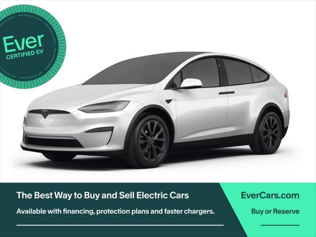 used 2022 Tesla Model X car, priced at $54,999