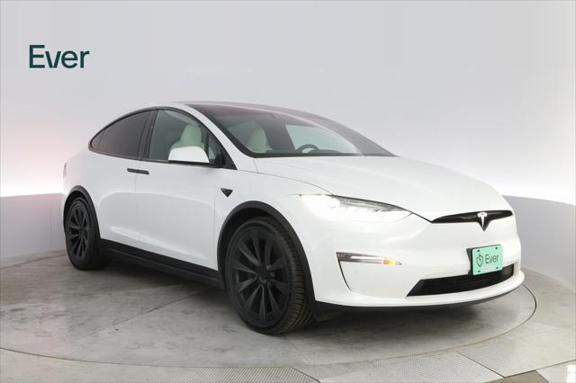 used 2022 Tesla Model X car, priced at $53,999