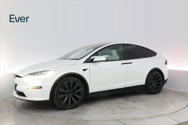 used 2022 Tesla Model X car, priced at $53,999
