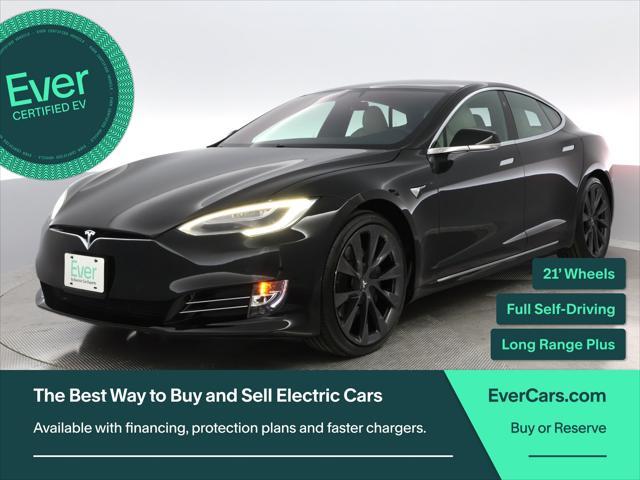 used 2021 Tesla Model S car, priced at $42,699