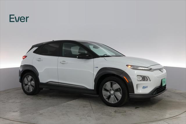 used 2020 Hyundai Kona EV car, priced at $15,999