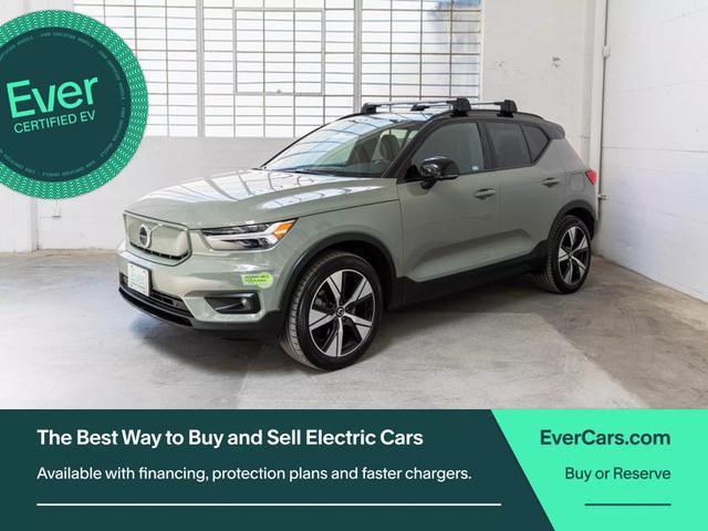 used 2021 Volvo XC40 Recharge Pure Electric car, priced at $27,799