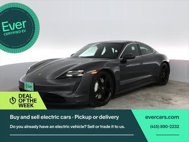 used 2021 Porsche Taycan car, priced at $60,499