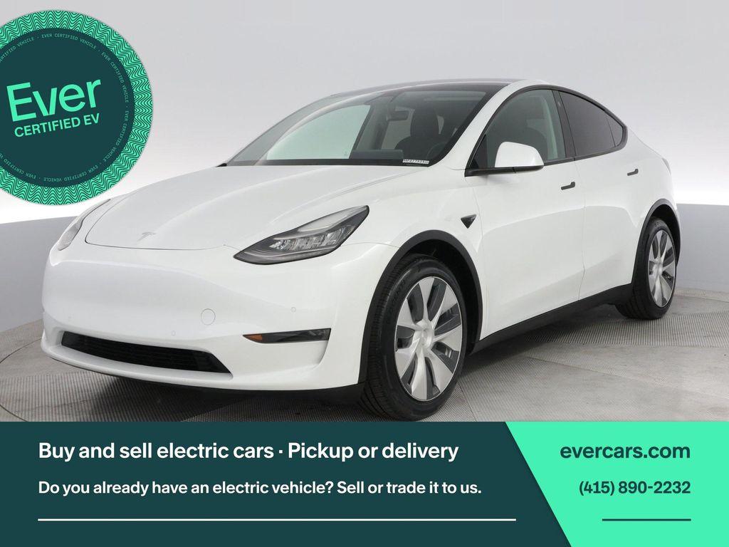 used 2021 Tesla Model Y car, priced at $27,444