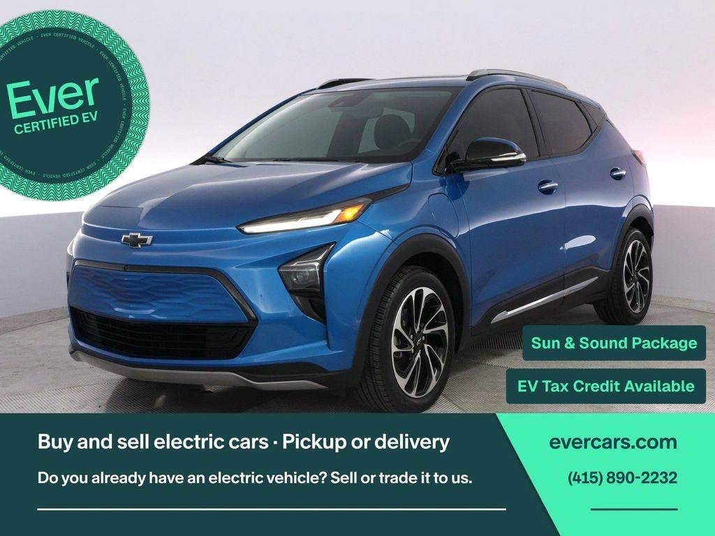 used 2022 Chevrolet Bolt EUV car, priced at $22,499