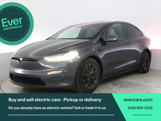used 2023 Tesla Model X car, priced at $58,499