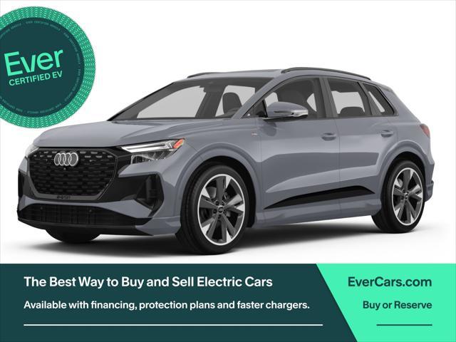used 2023 Audi Q4 e-tron car, priced at $34,999