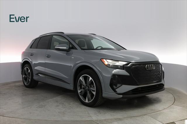used 2023 Audi Q4 e-tron car, priced at $34,999