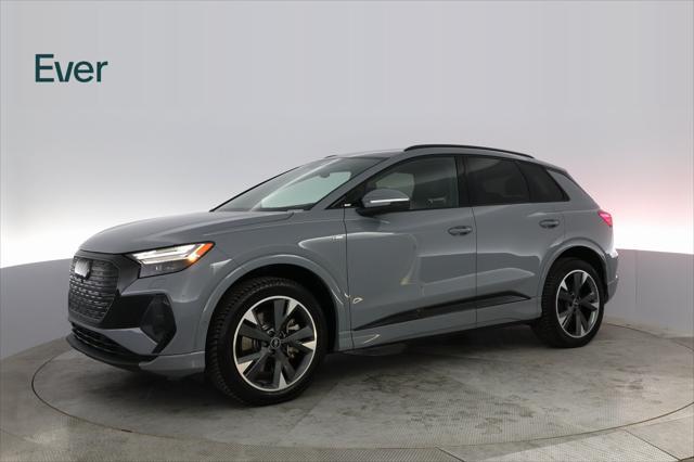used 2023 Audi Q4 e-tron car, priced at $34,999