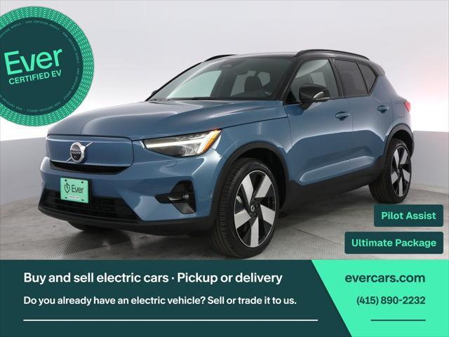 used 2023 Volvo XC40 Recharge Pure Electric car, priced at $39,999