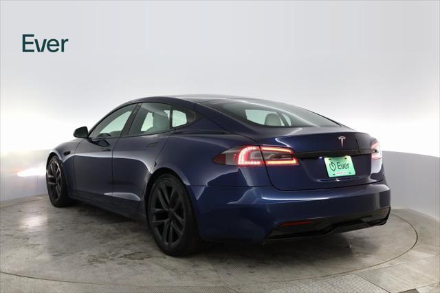 used 2022 Tesla Model S car, priced at $42,799
