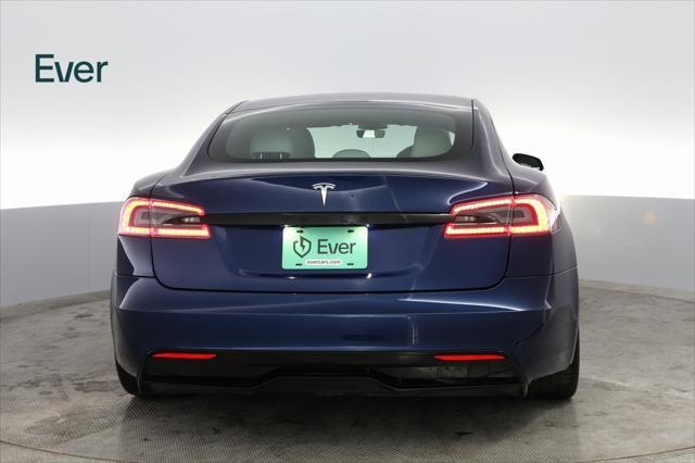 used 2022 Tesla Model S car, priced at $42,799