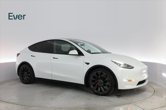 used 2021 Tesla Model Y car, priced at $28,199