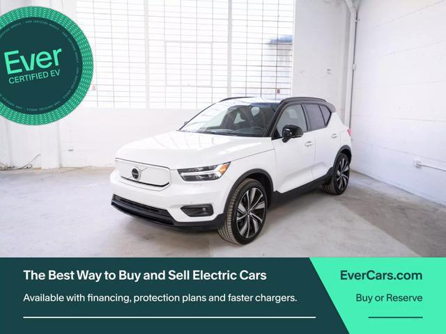 used 2021 Volvo XC40 Recharge Pure Electric car, priced at $32,999