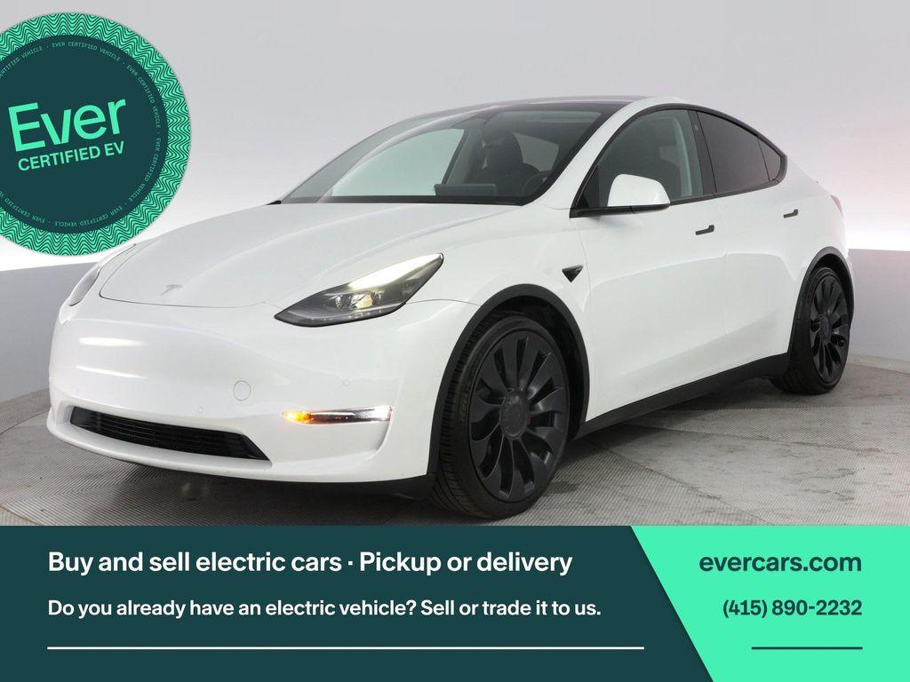 used 2022 Tesla Model Y car, priced at $31,499