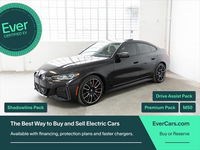 used 2022 BMW i4 Gran Coupe car, priced at $44,999