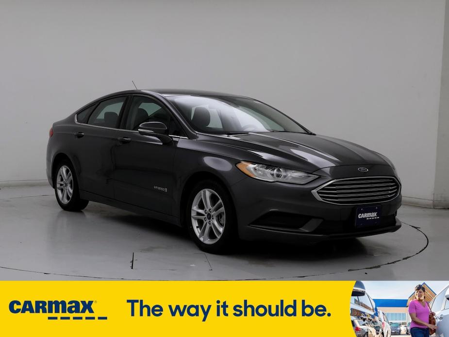 used 2018 Ford Fusion Hybrid car, priced at $16,998