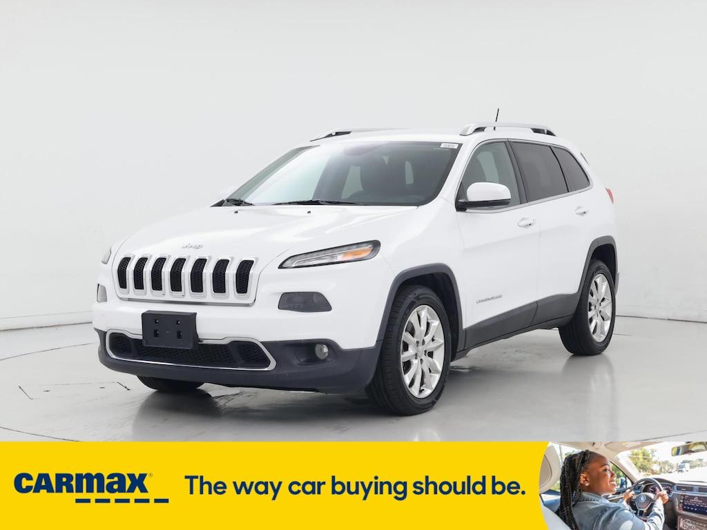 used 2015 Jeep Cherokee car, priced at $13,599