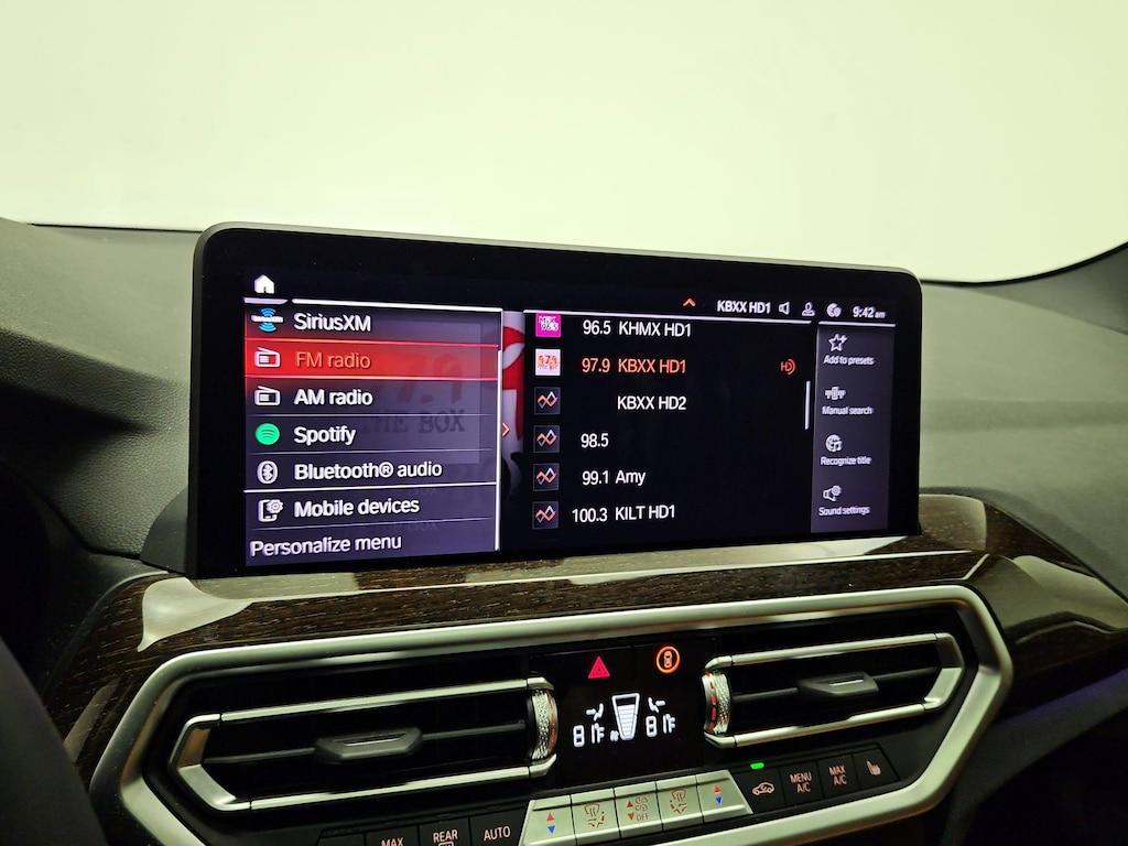 used 2022 BMW X3 car, priced at $33,998