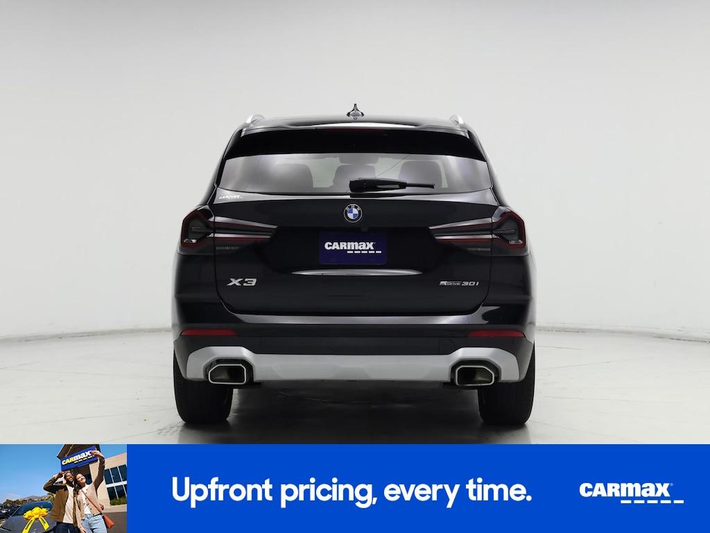 used 2022 BMW X3 car, priced at $33,998