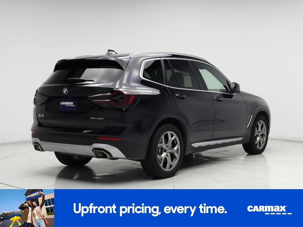used 2022 BMW X3 car, priced at $33,998