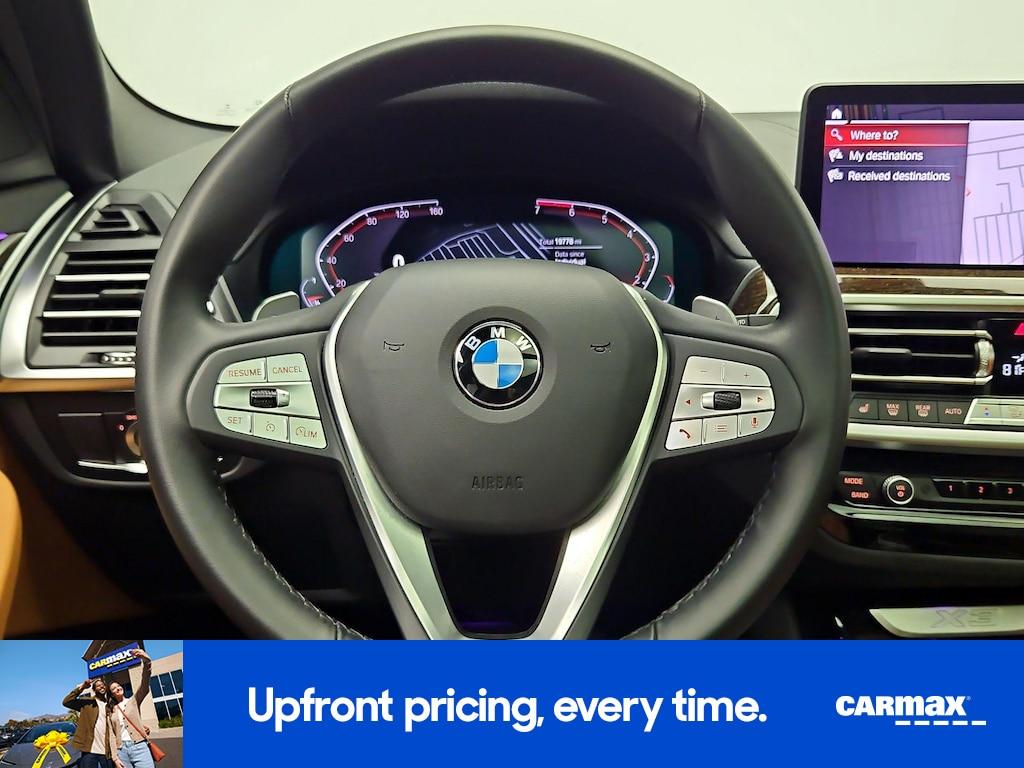 used 2022 BMW X3 car, priced at $33,998