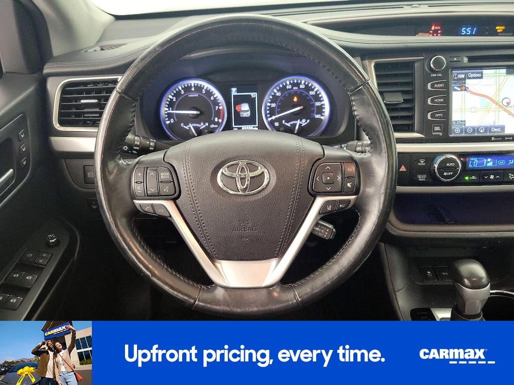 used 2017 Toyota Highlander car, priced at $25,998
