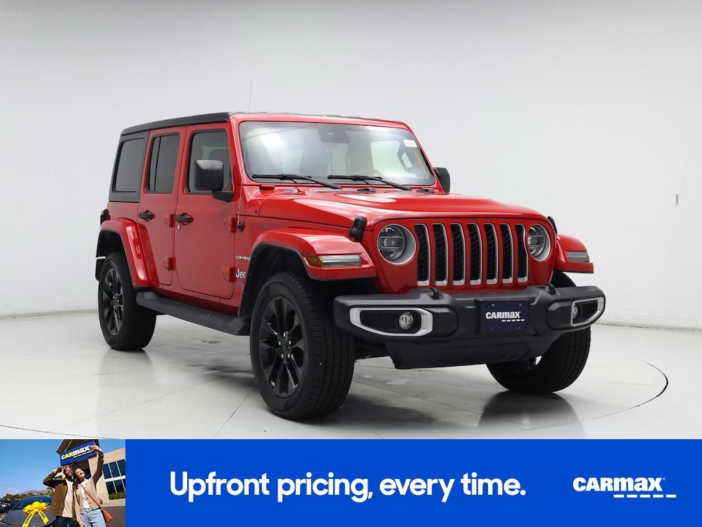 used 2021 Jeep Wrangler Unlimited 4xe car, priced at $30,998