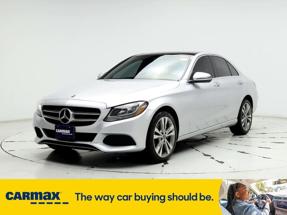 used 2018 Mercedes-Benz C-Class car, priced at $21,998