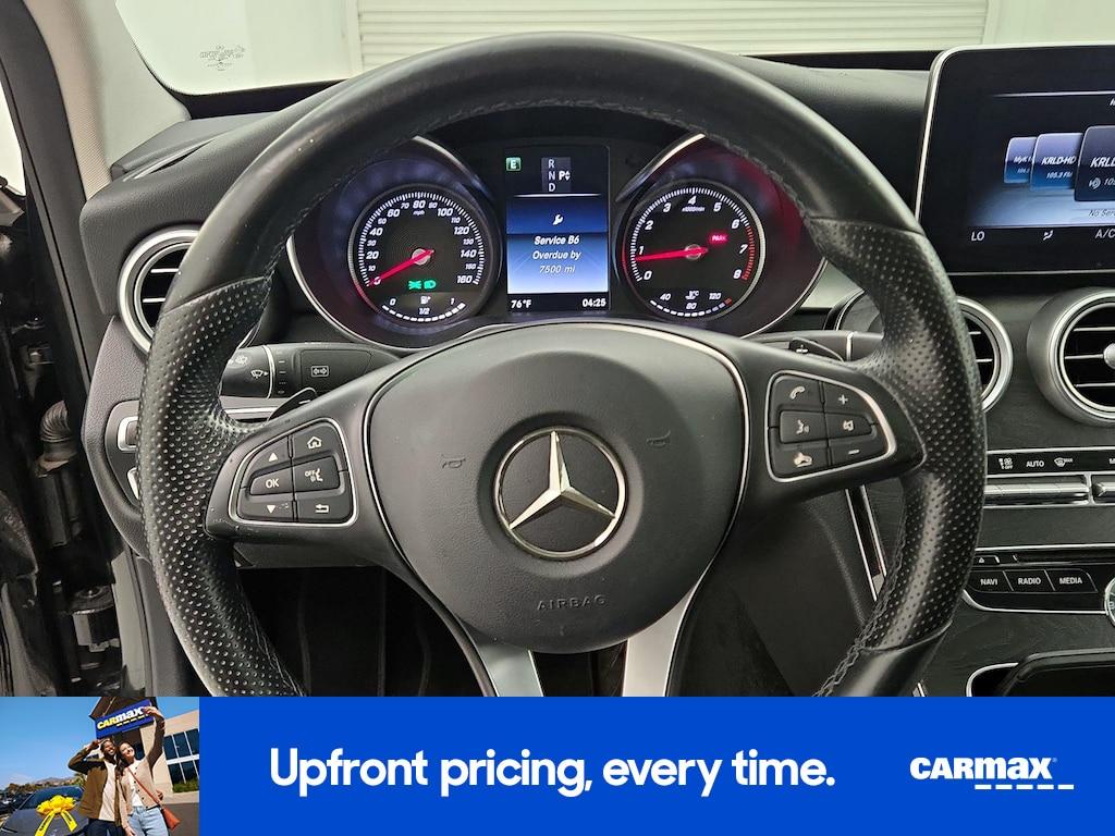 used 2016 Mercedes-Benz C-Class car, priced at $17,998