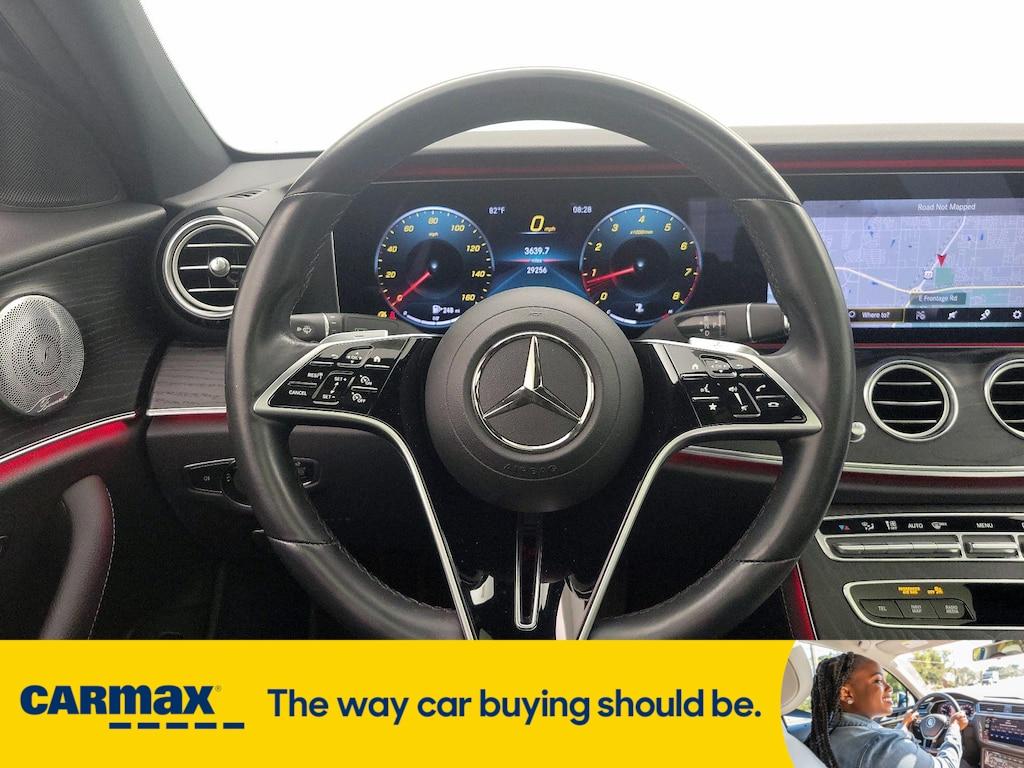used 2021 Mercedes-Benz E-Class car, priced at $34,998
