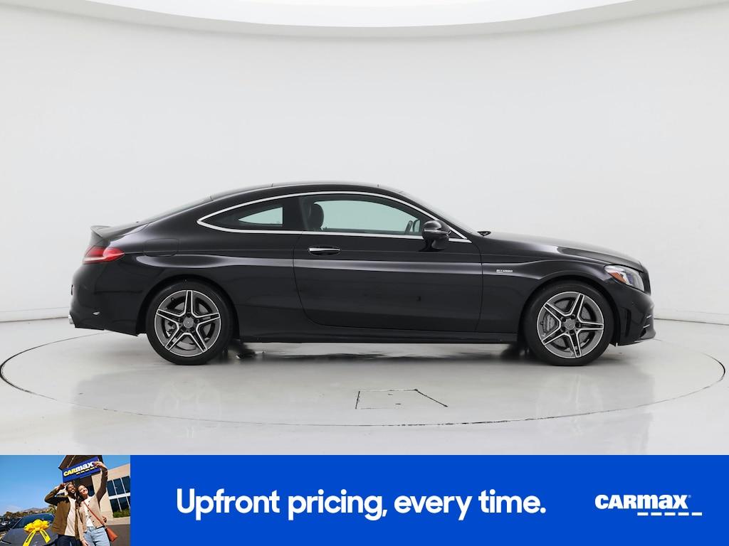 used 2021 Mercedes-Benz AMG C 43 car, priced at $40,998