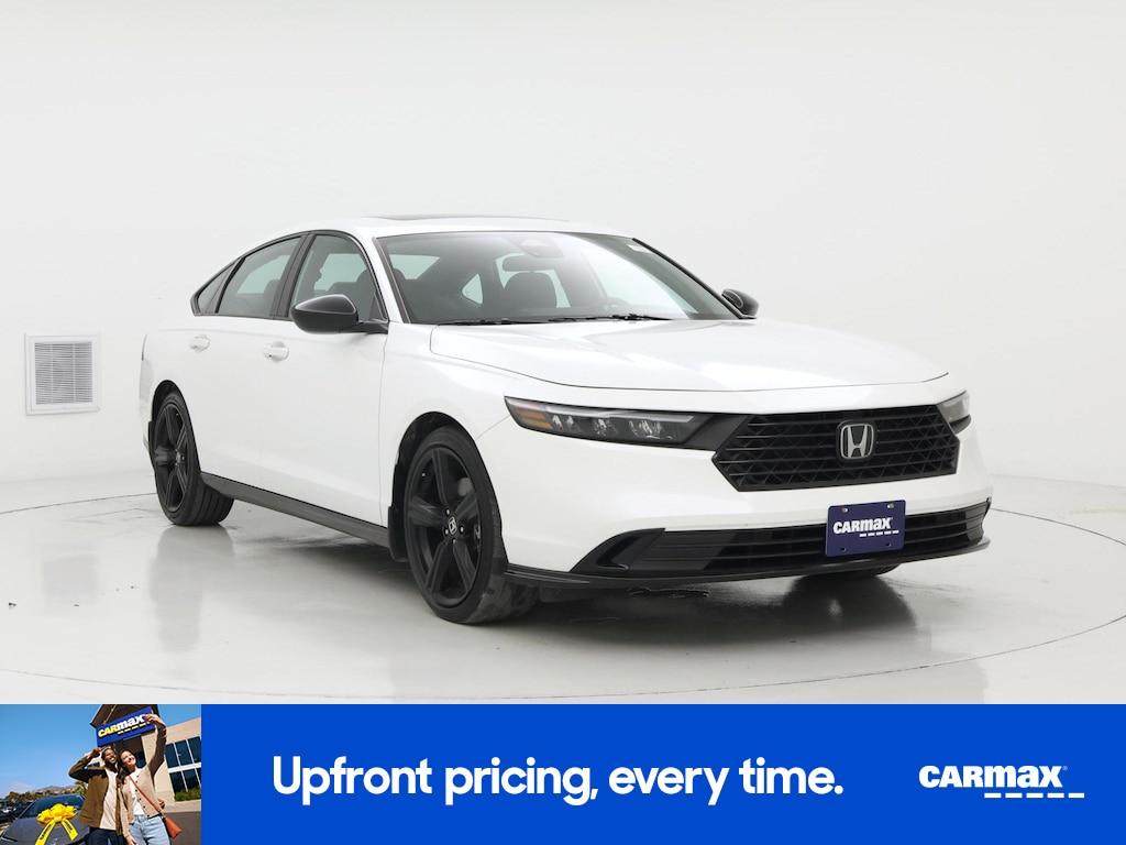 used 2023 Honda Accord Hybrid car, priced at $27,998