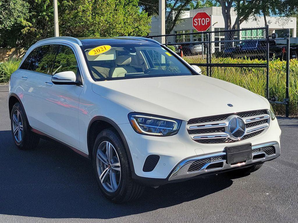 used 2021 Mercedes-Benz GLC 300 car, priced at $23,000