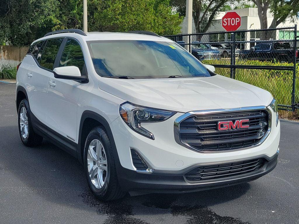 used 2021 GMC Terrain car, priced at $19,500