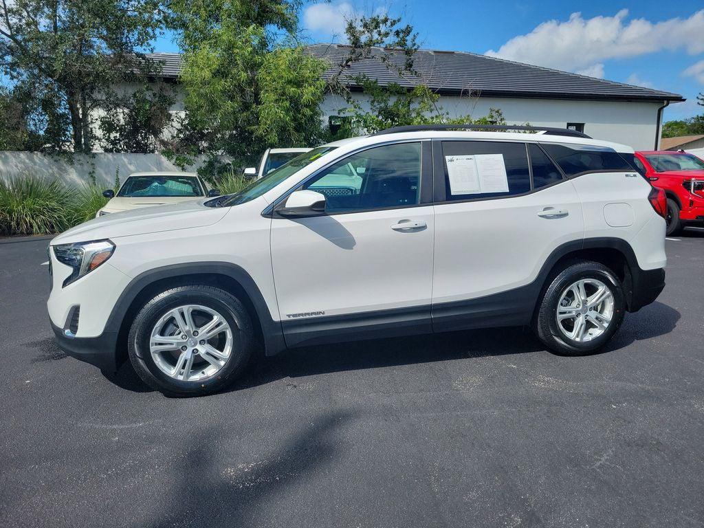 used 2021 GMC Terrain car, priced at $19,500