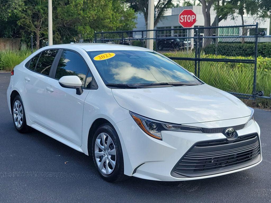 used 2023 Toyota Corolla car, priced at $17,750