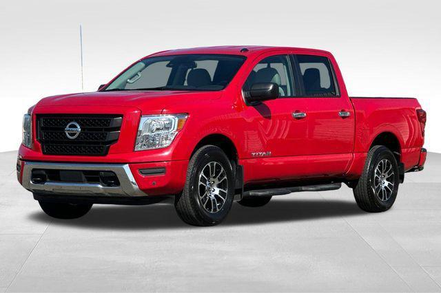 used 2021 Nissan Titan car, priced at $28,090