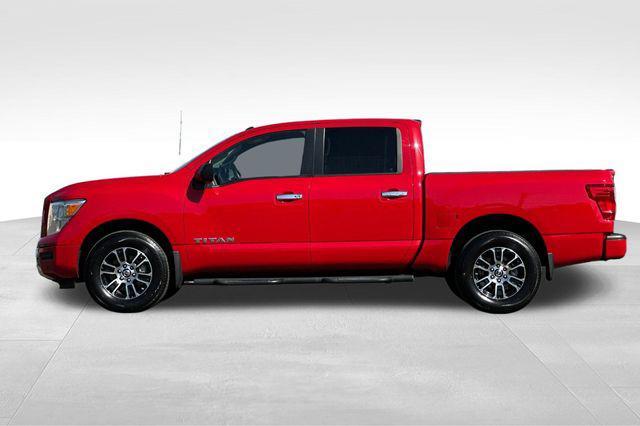 used 2021 Nissan Titan car, priced at $28,090