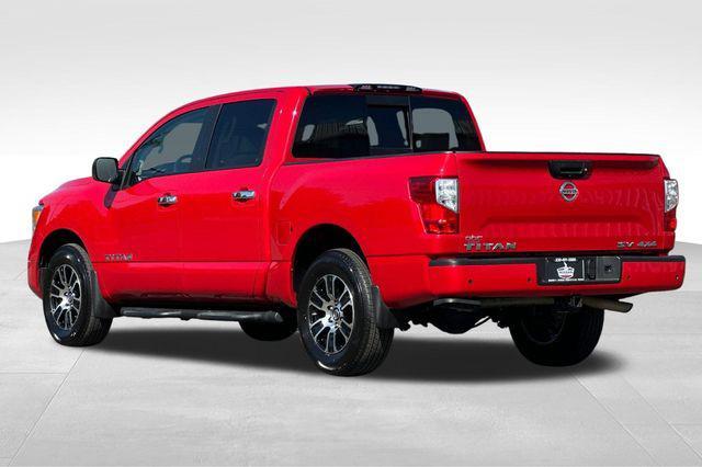 used 2021 Nissan Titan car, priced at $28,090