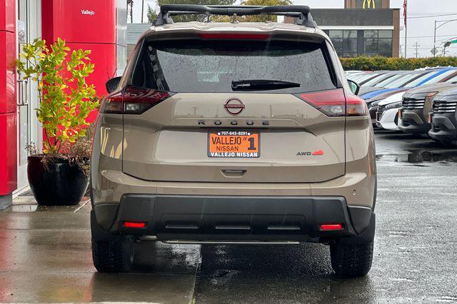 new 2025 Nissan Rogue car, priced at $35,425