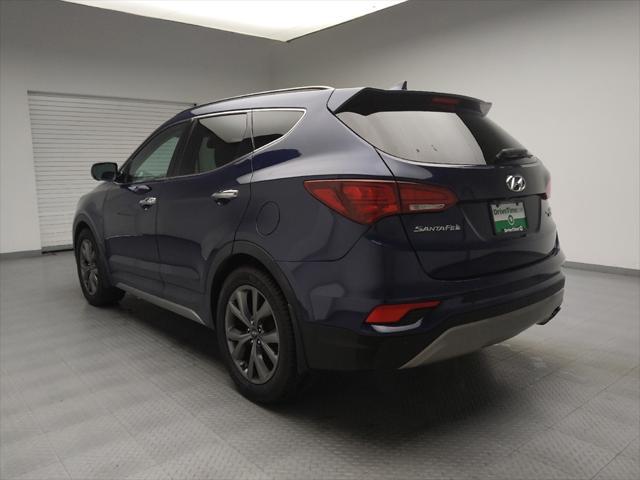 used 2017 Hyundai Santa Fe Sport car, priced at $18,995