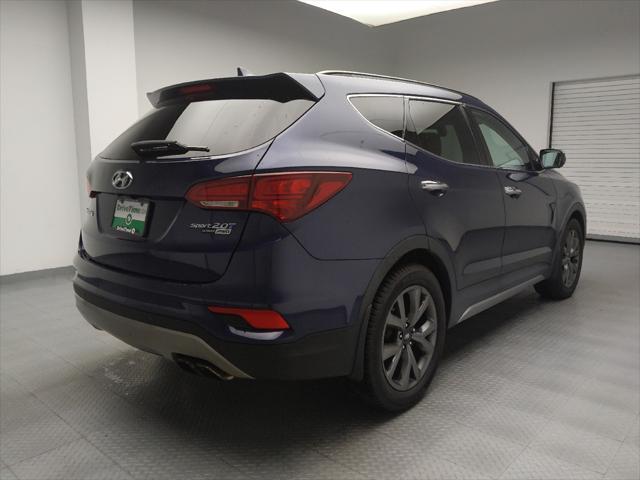 used 2017 Hyundai Santa Fe Sport car, priced at $18,995