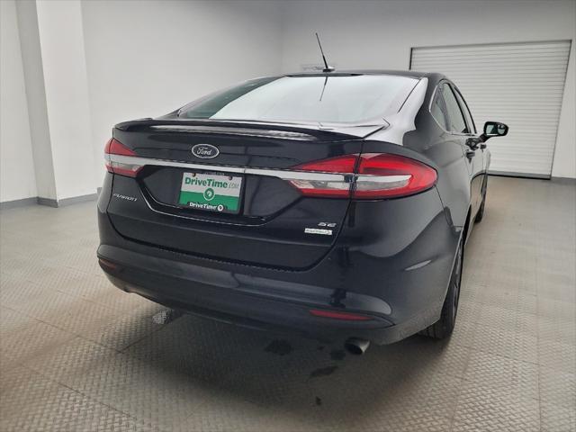 used 2018 Ford Fusion car, priced at $16,295