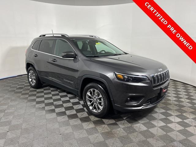 used 2021 Jeep Cherokee car, priced at $24,984