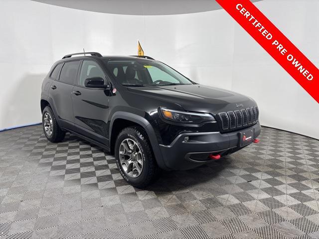 used 2022 Jeep Cherokee car, priced at $22,500