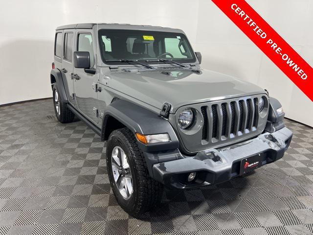 used 2019 Jeep Wrangler Unlimited car, priced at $24,894