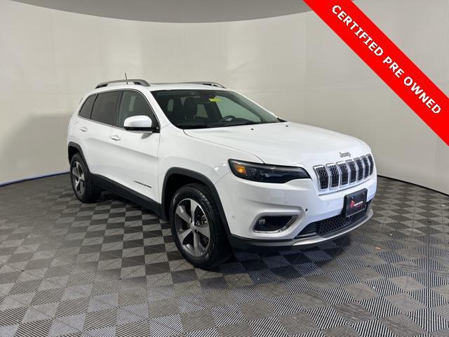 used 2021 Jeep Cherokee car, priced at $25,991