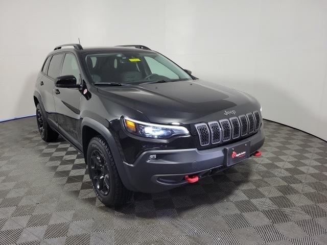 used 2022 Jeep Cherokee car, priced at $28,499